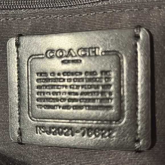 Coach adjustable backpack black/brown - Picture 8 of 9